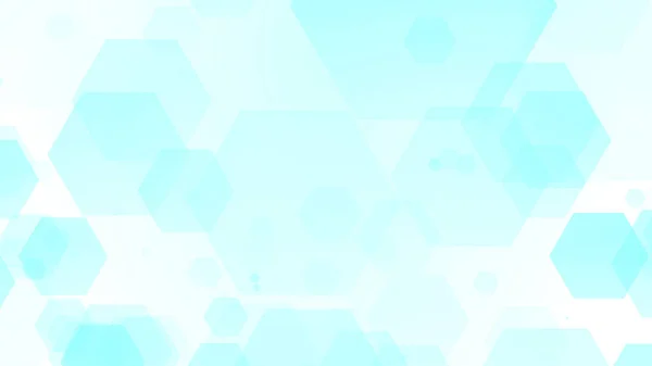 Hexagon Geometrikus Fehér Kék Minta Fényes Egészségügyi Orvosi Technológiai Háttér — Stock Fotó