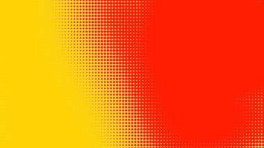 Noktalar yarım ton turuncu sarı renk desenli, teknolojik dijital arkaplanlı. Noktalar, yaz arkaplanlı sanat çizgi romanları.. 