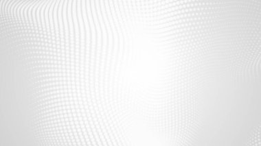 Nokta beyaz dalgalı ışık teknolojisi dokusu arka plan. Soyut büyük veri dijital konsepti. 3d oluşturma.