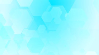 Altıgen geometrik beyaz desen parlak sağlık ve teknoloji geçmişi. Soyut grafik dijital gelecek bilim konsept tasarımı.