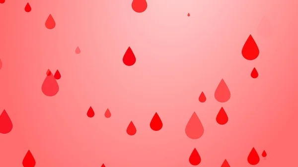 Ιατρική Υγεία Κόκκινο Αίμα Πτώση Μοτίβο Φόντο Αφηρημένη Υγειονομική Περίθαλψη — Φωτογραφία Αρχείου