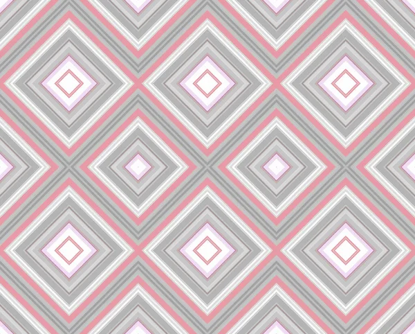 赤とグレーの幾何学的抽象的なシームレスなパターンの背景 — ストック写真