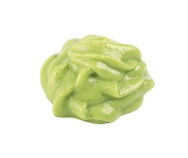 Wasabi sauce isolated on a white background. Asian hot sauce clipart