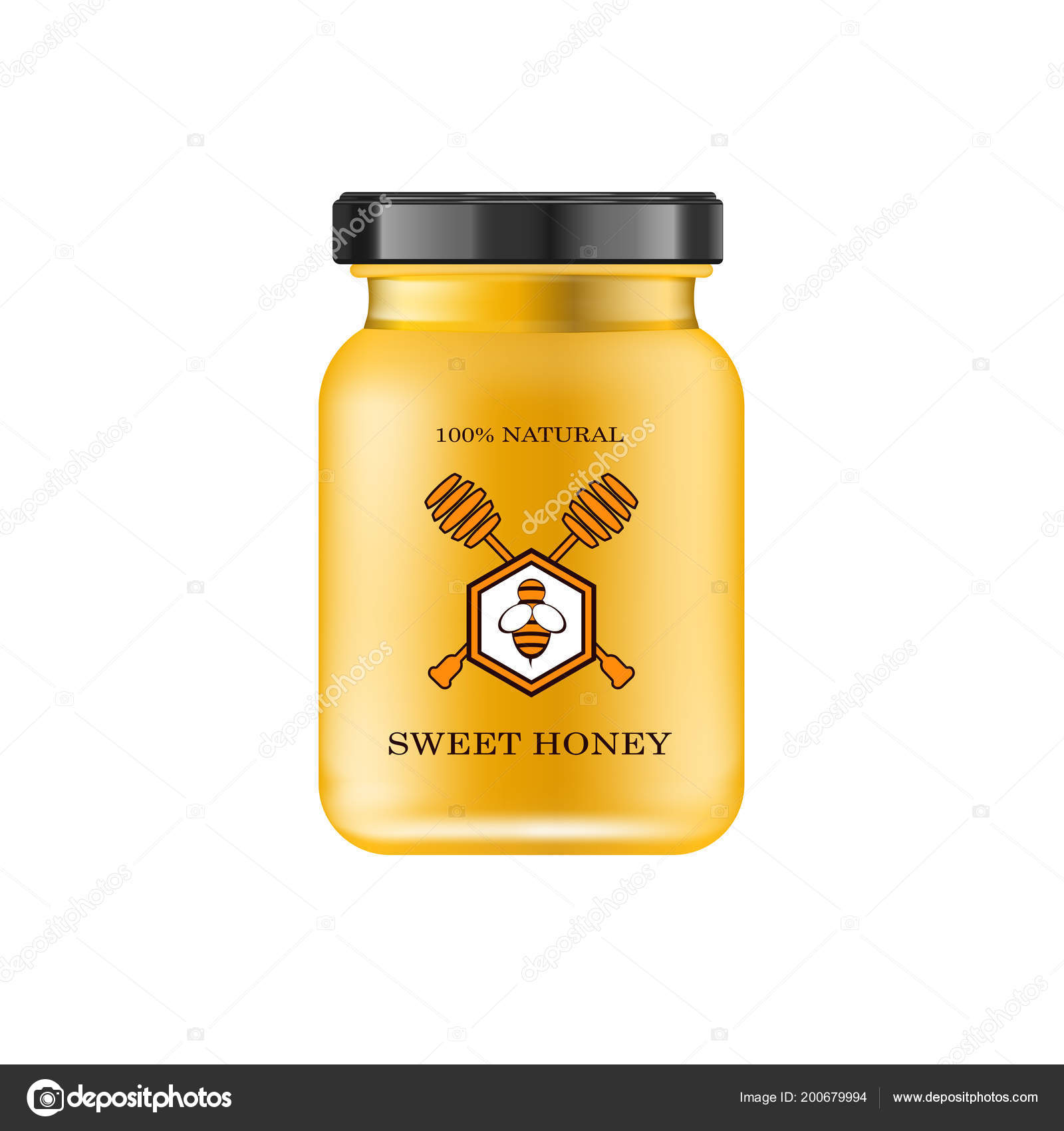 Download Realistic Glass Jar With Honey Food Bank Honey Packaging Design Honey Logo Mock Up Glass Jar With Design Label Or Badges Vector Illustrations Stock Vector C Vandycandy 200679994 PSD Mockup Templates