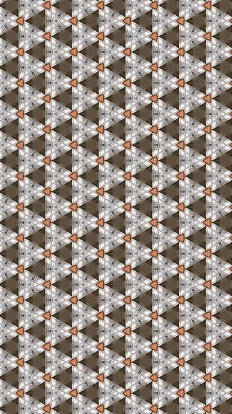 Patrón Sin Costura Triángulo Formas White Star Light Rosa Geométrico —  Fotos de Stock