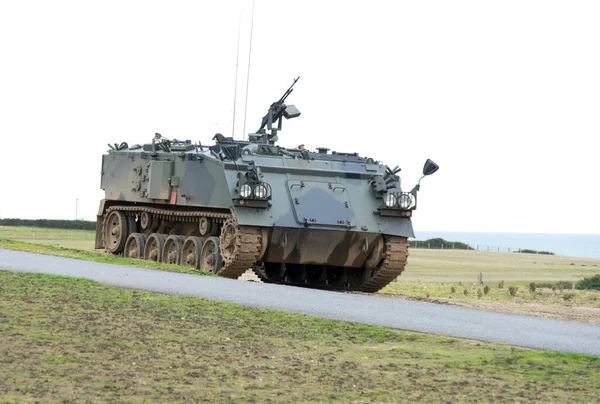 British Army Tracked Personnel Carrier — Stock Photo, Image