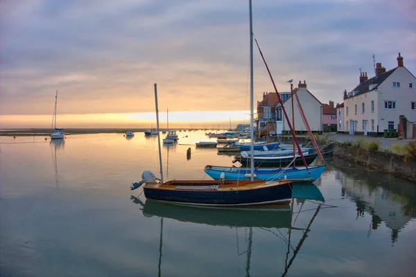 Sunrise Wells Next Sea Norfolk Verenigd Koninkrijk — Stockfoto