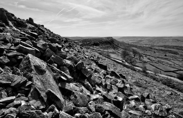 Derbyshire Hillside — Stock fotografie