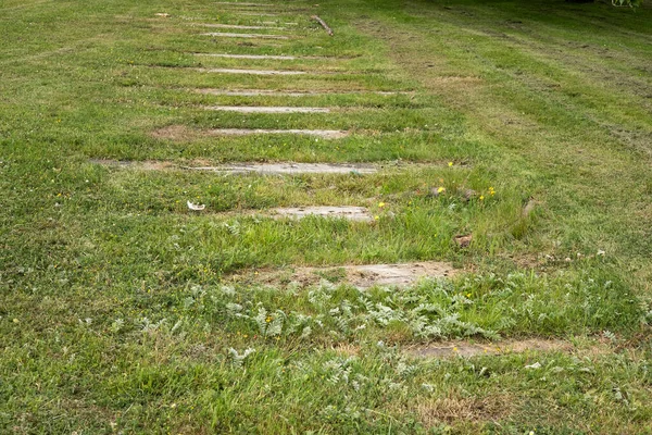 Kvarlevor Järnvägslinje — Stockfoto