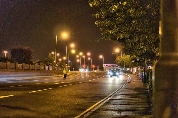 Highway Night — Stock Photo, Image