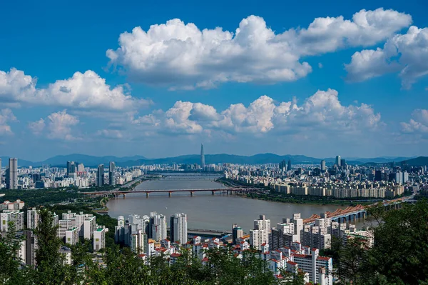 Güney Kore 'de açık hava manzarası var.