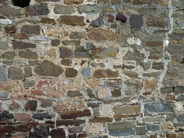 Zamek Ściana Tekstury Cegły — Zdjęcie stockowe