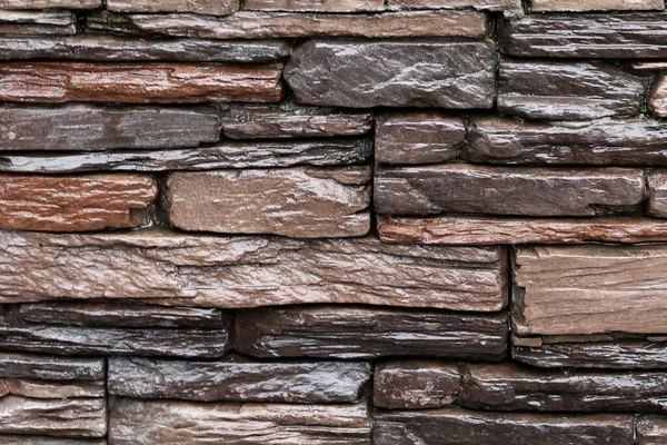 kahverengi taş tuğla arka plan doğa dokusu