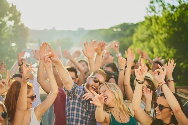 Gruba dans ve açık hava partisi/Müzik Festivali'nde iyi vakit geçiriyor 