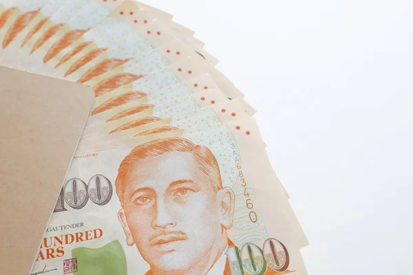 Detalles 100 Dólares Singapur — Foto de Stock