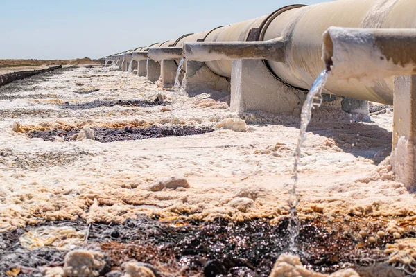 salty water for salt production