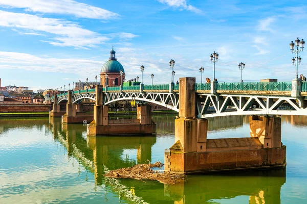 Ponte Saint Pierre Sulla Garonna Tomba Tolosa Occitania Francia — Foto Stock