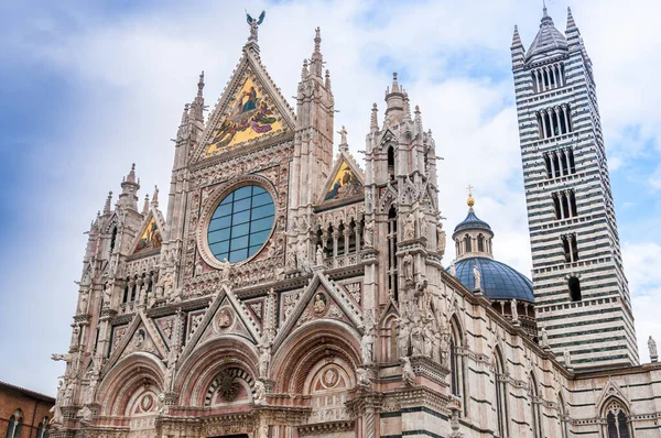 Siena Katedrála Toskánsko Itálie — Stock fotografie