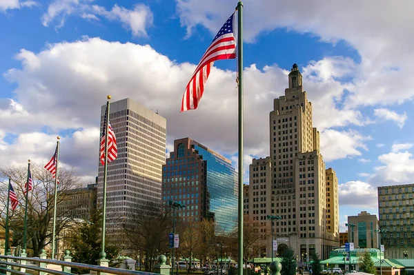 Rhode Island Abd Deki Providence Binaları — Stok fotoğraf