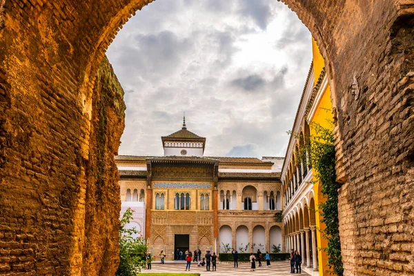 Real Alcázar Sevilla Andalucía España —  Fotos de Stock