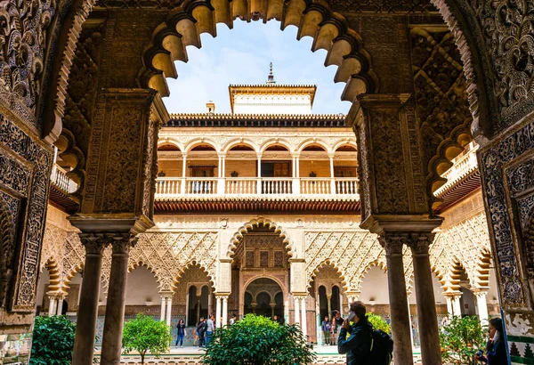 Real Alcazar Siviglia Andalusia Spagna — Foto Stock