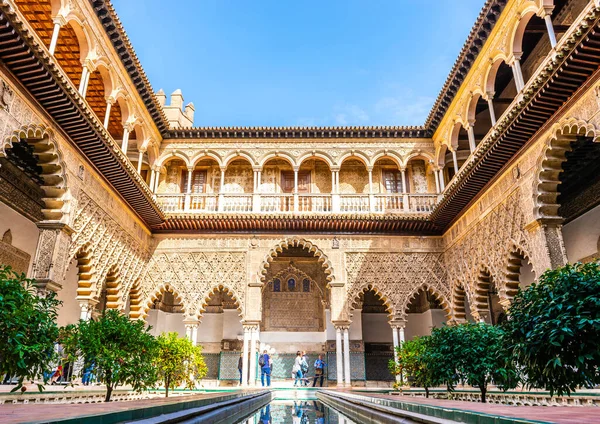 Real Alcazar Siviglia Andalusia Spagna — Foto Stock