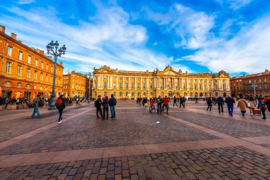 Capitole Meydanı, Toulouse, Haute-Garonne, Occitanie, Fransa