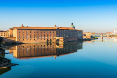 Hotel Dieu sur la Garonne, Toulouse, Haute-Garonne, Occitanie, Fransa