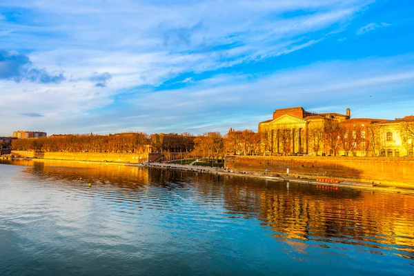 Garonna Tolosa Alta Garonna Occitanie Francia — Foto Stock