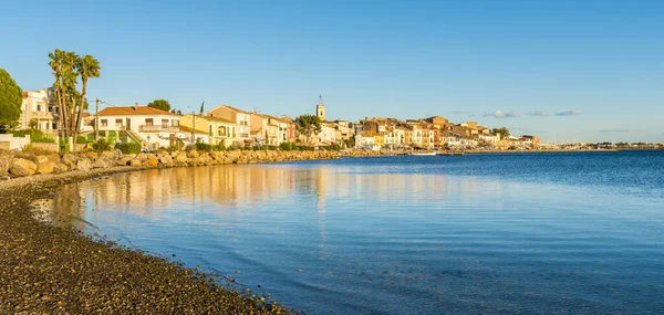 Herault, Languedoc, Occitanie, Fransa 'da Bouzigues Panaromisi