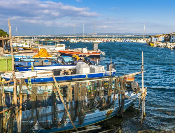 Pointe Courte District Sete Herault Occitanie Frankrijk — Stockfoto