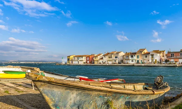 Pointe Courte Distrito Sete Herault Occitanie Francia —  Fotos de Stock