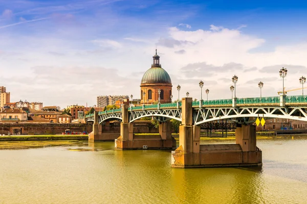 Ponte Saint Pierre Sulla Garonna Tomba Tolosa Occitania Francia — Foto Stock