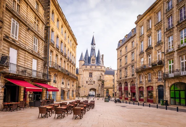 Place Palais Porte Cailhau Bordeaux Gironde Nouvelle Aquitaine France — Stock fotografie