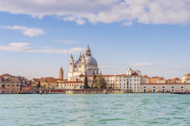 İtalya, Venedik 'teki Canale della Giudecca' dan Santa Maria della selamı.