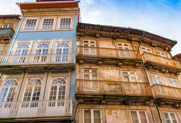 Fachada Edifício Porto Portugal — Fotografia de Stock