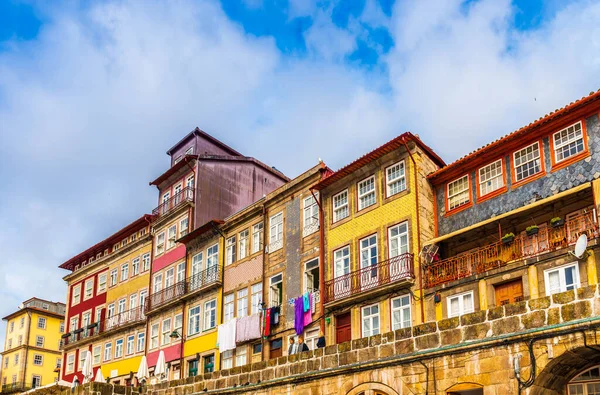 Casas Coloridas Porto Portugal — Fotografia de Stock