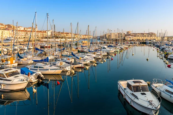 Μαρίνα Του Sete Στο Herault Στην Οξιτανία Γαλλία — Φωτογραφία Αρχείου