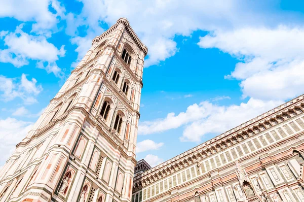 Campanile Katedrály Santa Maria Del Fiore Florencii Toskánsku Itálie — Stock fotografie