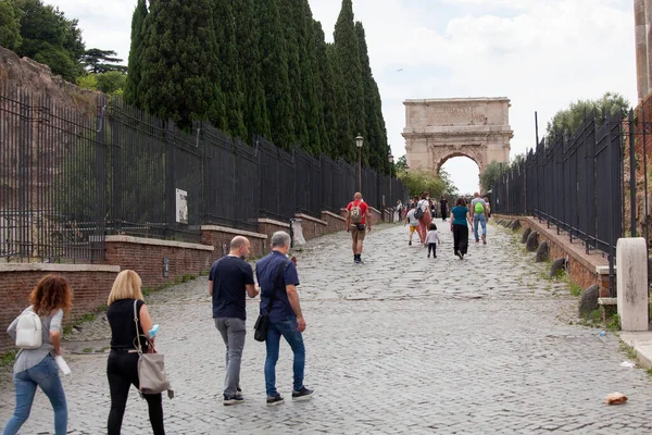 Рим Италия Июня 2020 Италия Вновь Открывается Начать Фазу Люди — стоковое фото