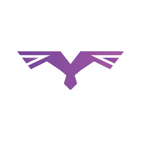 Design Vetor Logotipo Águia Moderna —  Vetores de Stock