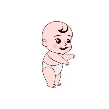 bebek çizimi, şirin çocuk çizgi filmi