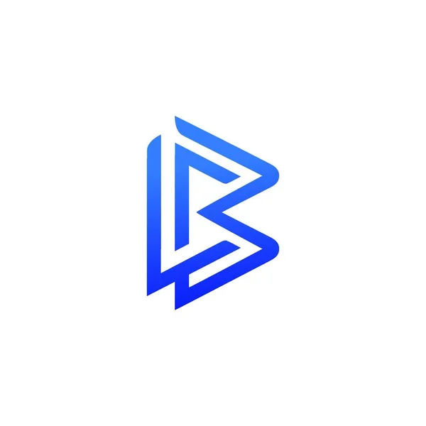 Logotipo Símbolo Tecnologia Logotipo Emblema Marca —  Vetores de Stock