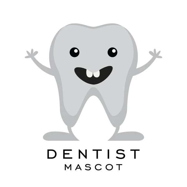 Логотип Стоматолога Здоровье Зубов — стоковый вектор