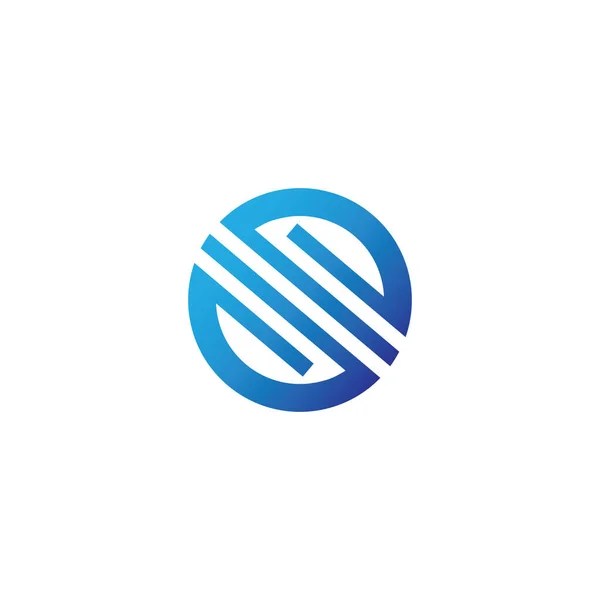 デジタルマネーロゴ現代のウェブバンクのロゴ — ストックベクタ