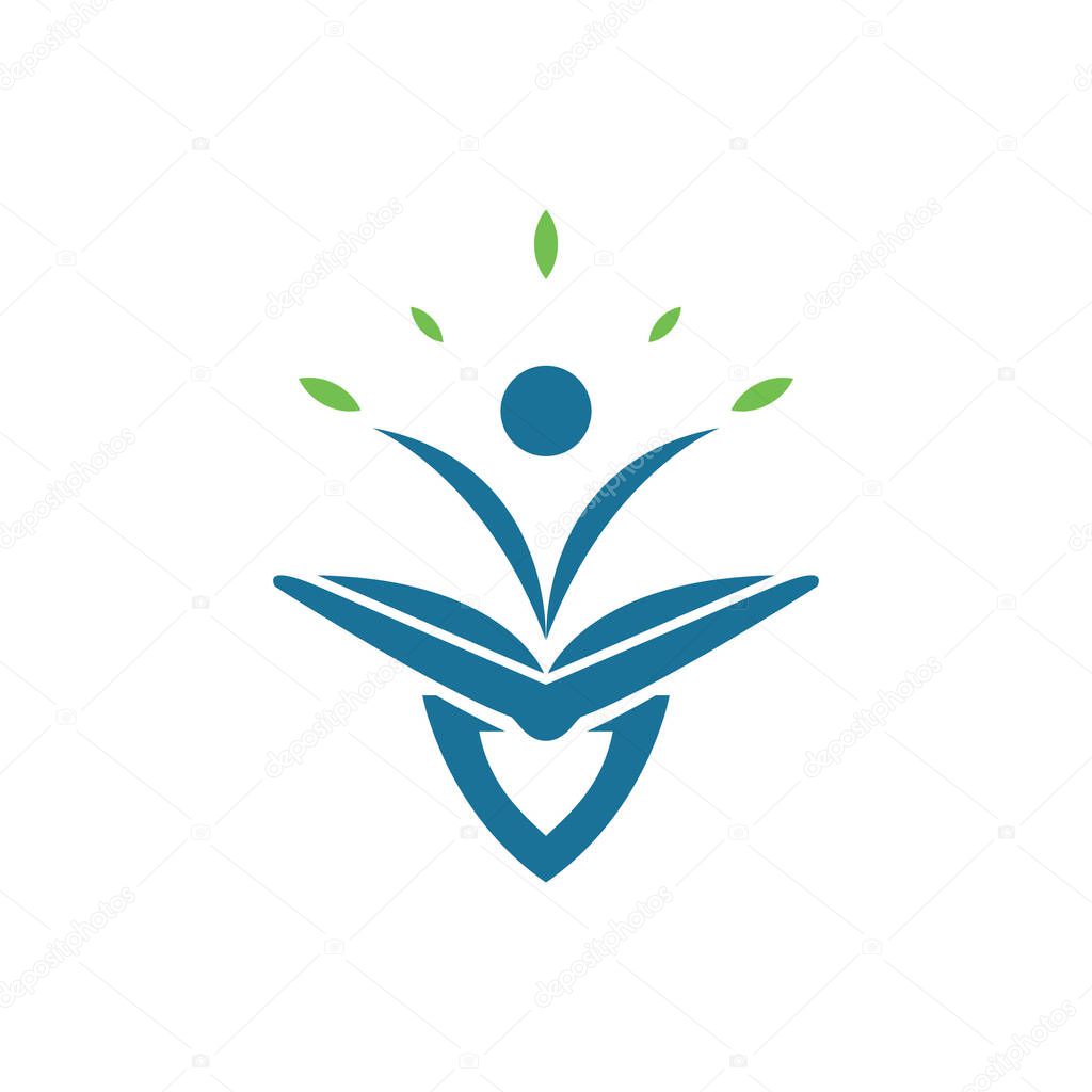 Education logo, school, university logo academy icon