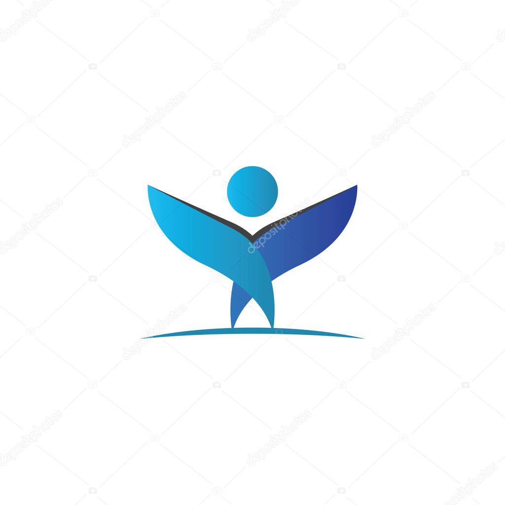 Education logo, school, university logo academy icon