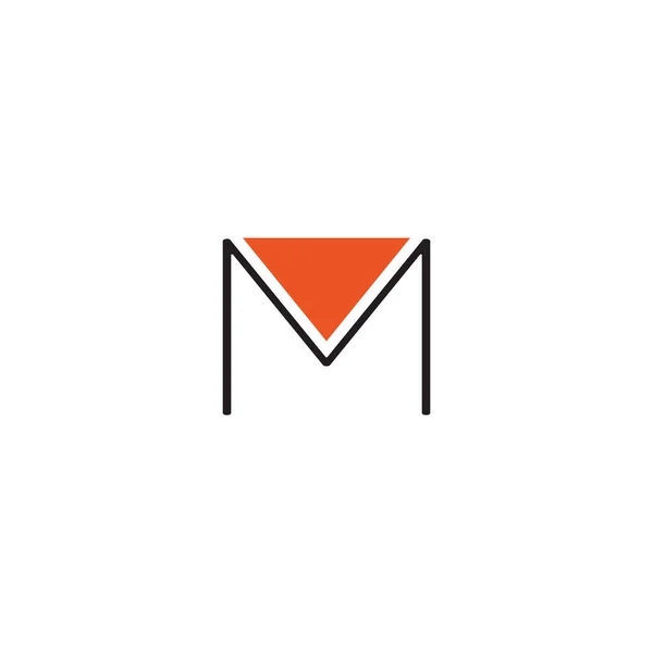 Мінімальний Дизайн Шаблону Логотипу Пошти — стоковий вектор