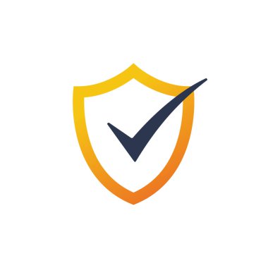 Kalkan Tamam logo simgesi tasarım şablonu elementleri