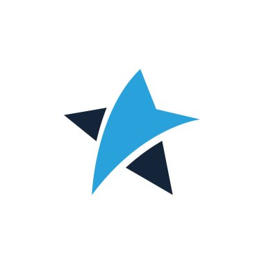 yıldız logo sembolü, illüstrasyon nesnesi
